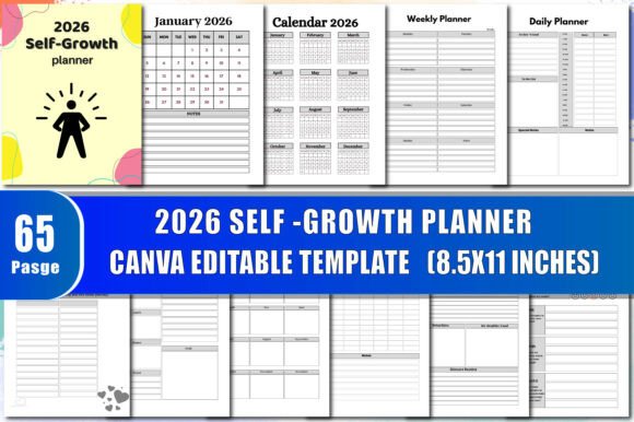 2026 Self-Growth Planner: A Comprehensive Guide for Personal Development