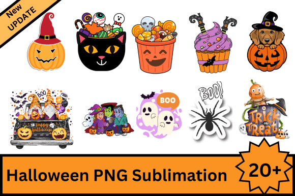 Halloween PNG Sublimation: Creative Possibilities