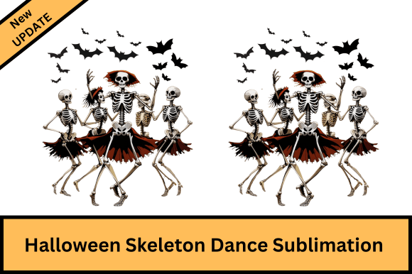Halloween Skeleton Dance Sublimation Png: A Creative Asset for Seasonal and Beyond