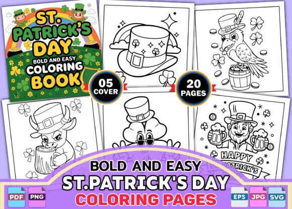 St. Patrick’s Day Coloring Pages: A Creative Tool for Adults